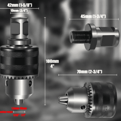 Stallion Magbase Chuck + Adaptor (C)
